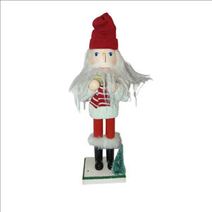 Holiday Home 15" Santa Lumberjack Nutcracker